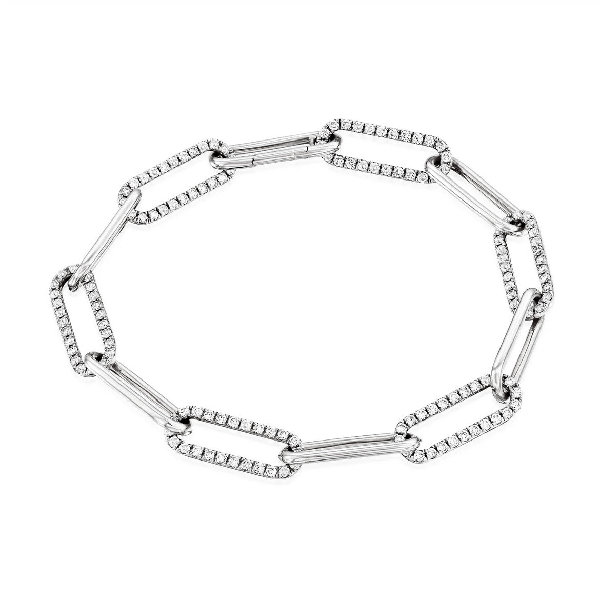 צמיד חוליות זהב ויהלומים  MELISA