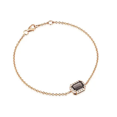 צמיד יהלום שחור Shelly