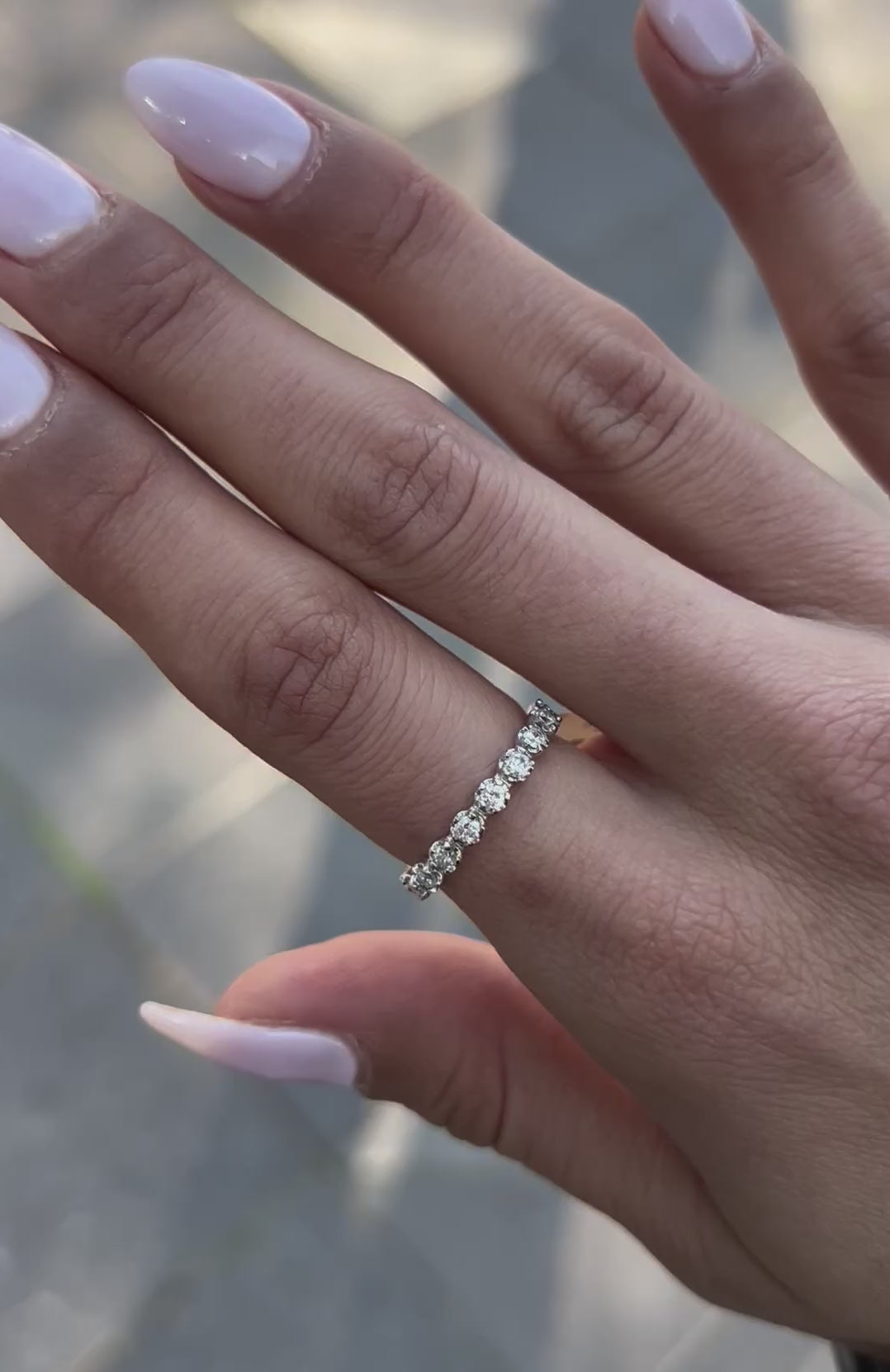 טבעת יהלומים ALL AROUND