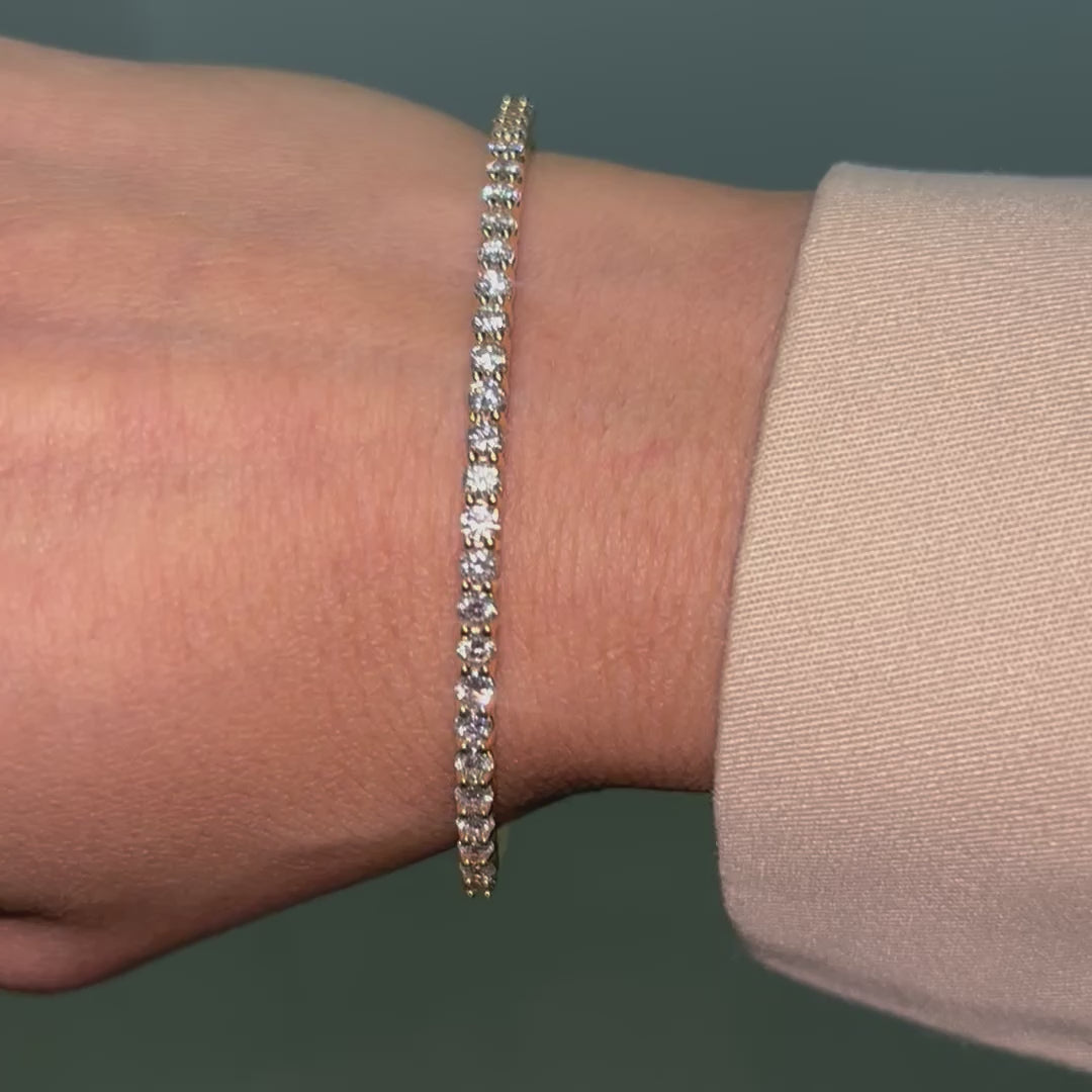 צמיד יהלומים קשיח  MOREN