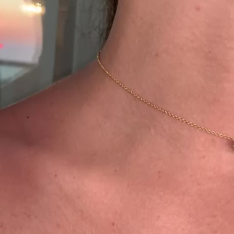 תליון יהלום בחיתוך לב EMILY